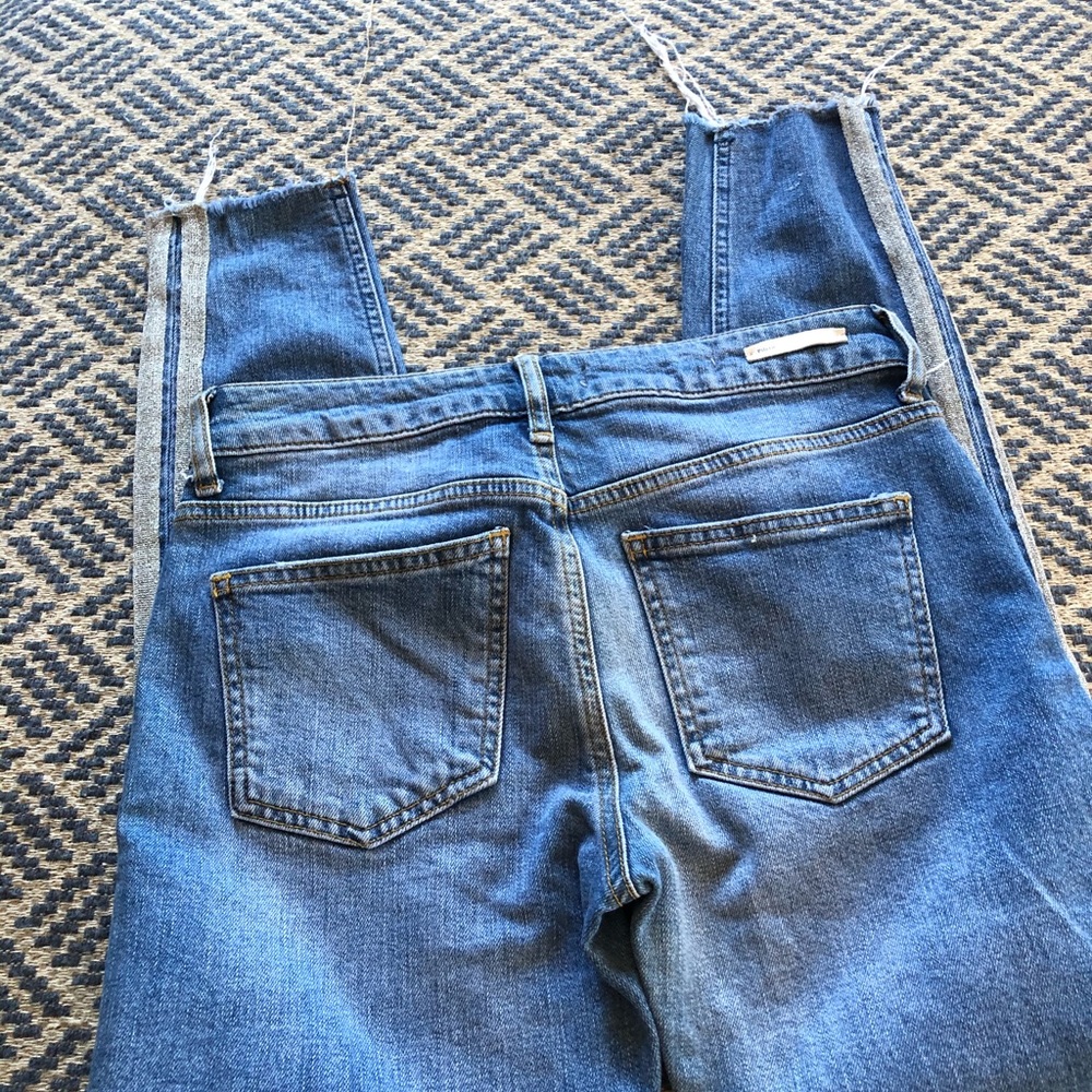 Anthropologie pilcro&letterpress silver tux Jean - Picture 3 of 9
